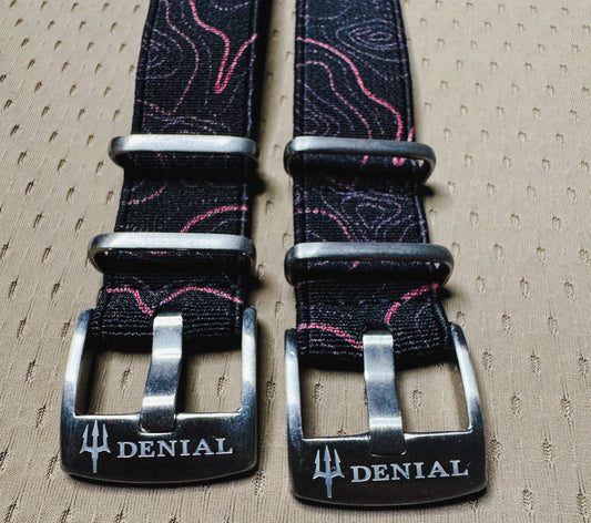 Red Topo Elastic Strap