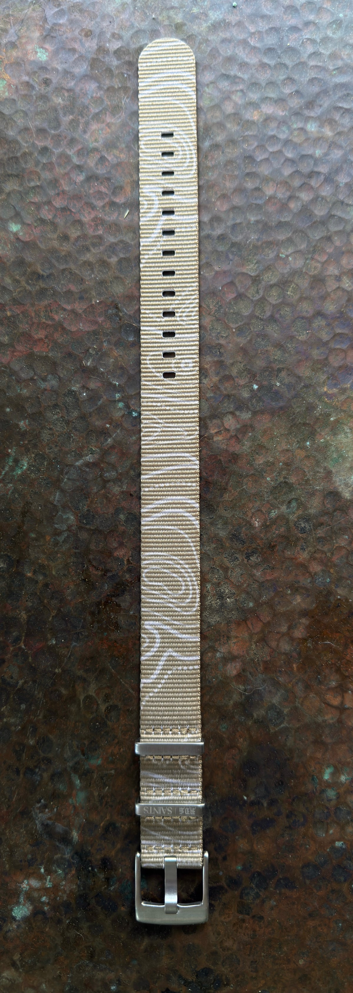 Black and Tan Topo Single Pass Ballistic Strap