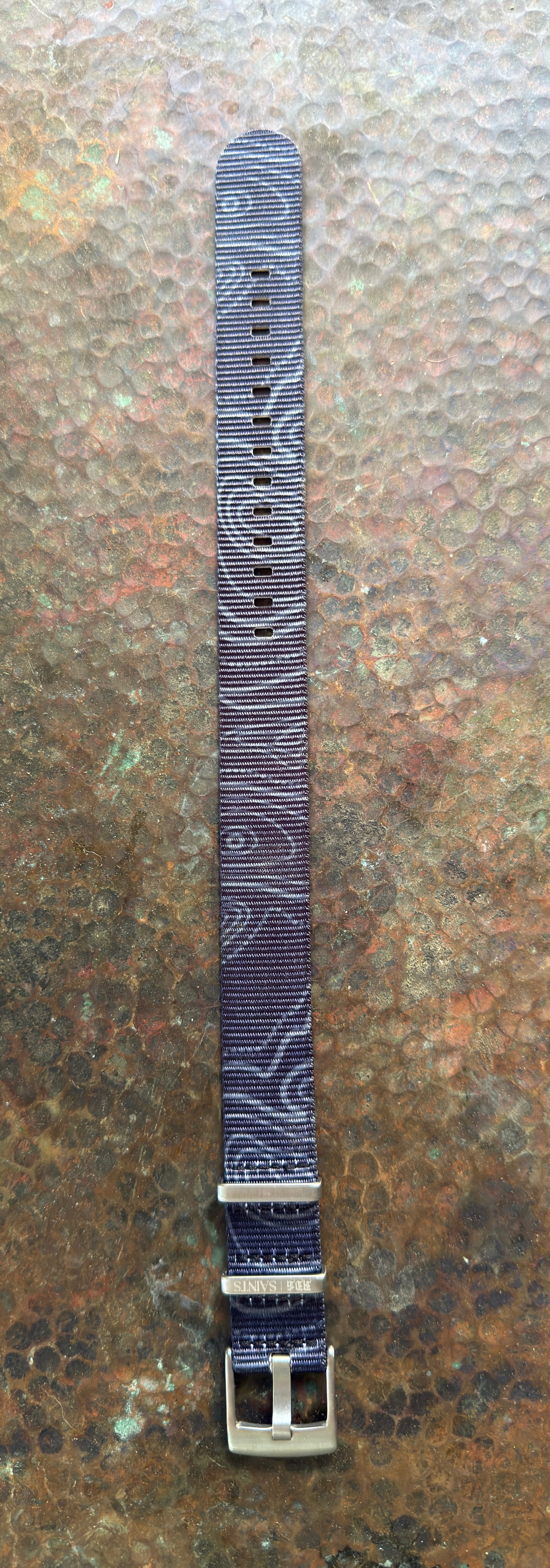 Black and Tan Topo Single Pass Ballistic Strap