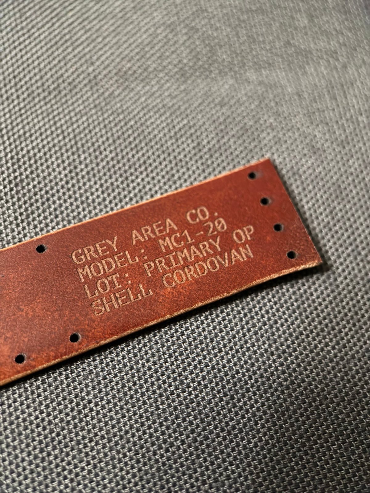 Grey Area Collab 20mm Watch Strap